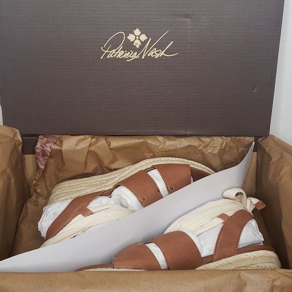 Patricia Nash Riva Wedge Sandals Women's Shoes 5.5M - Picture 2 of 10